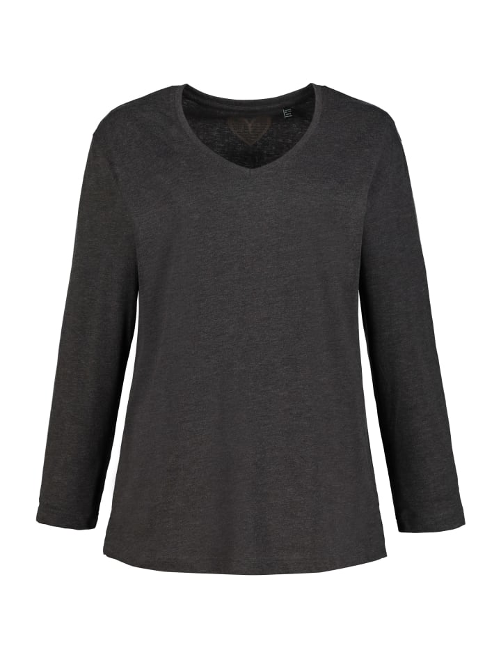 Футболка Ulla Popken, цвет anthrazit melange
Футболка Ulla Popken, цвет anthrazit melange