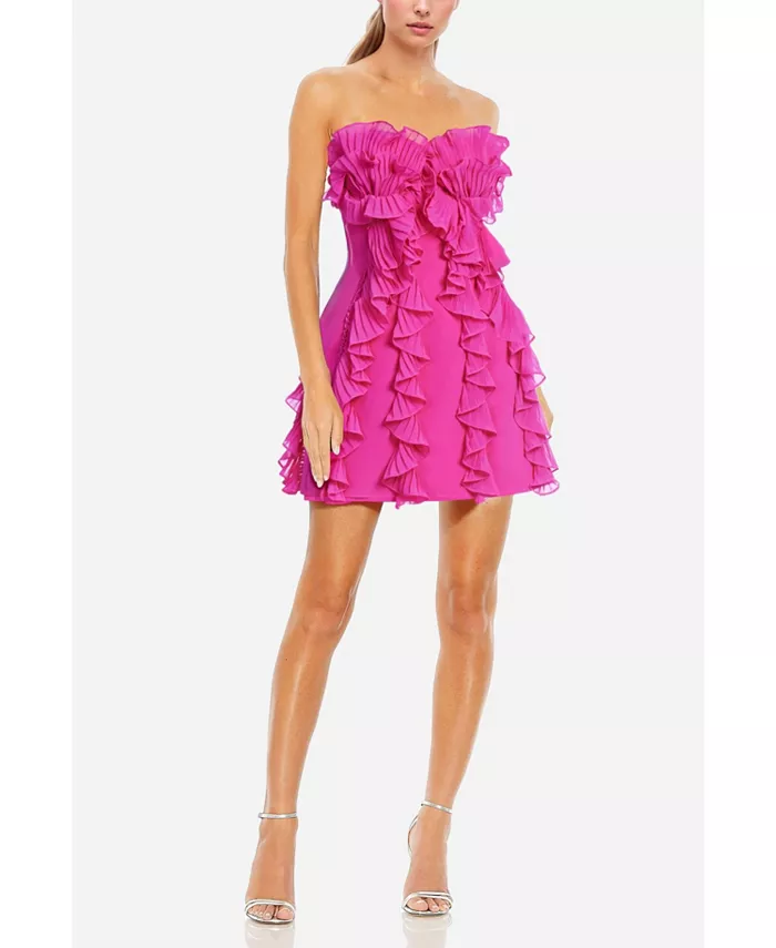 Женское коктейльное платье The Khefri без бретелей из шифона ONE33 SOCIAL, розовый
Женское коктейльное платье The Khefri без бретелей из шифона ONE33 SOCIAL, розовый