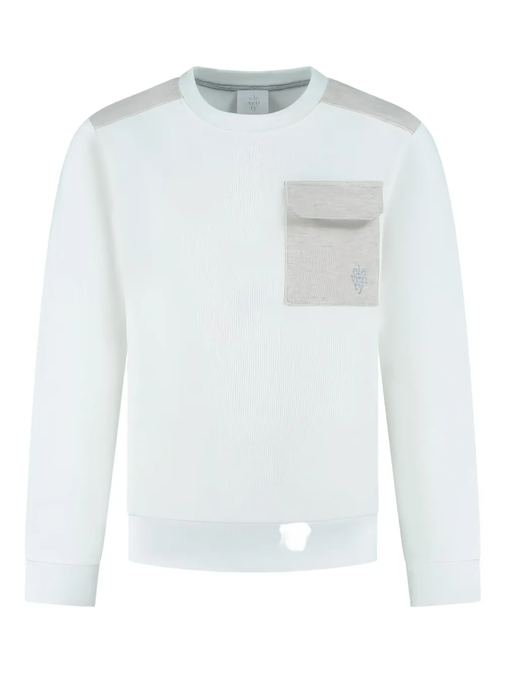 Топ с панелями и карманом Eleventy Kids, белый 
Топ с панелями и карманом Eleventy Kids, белый