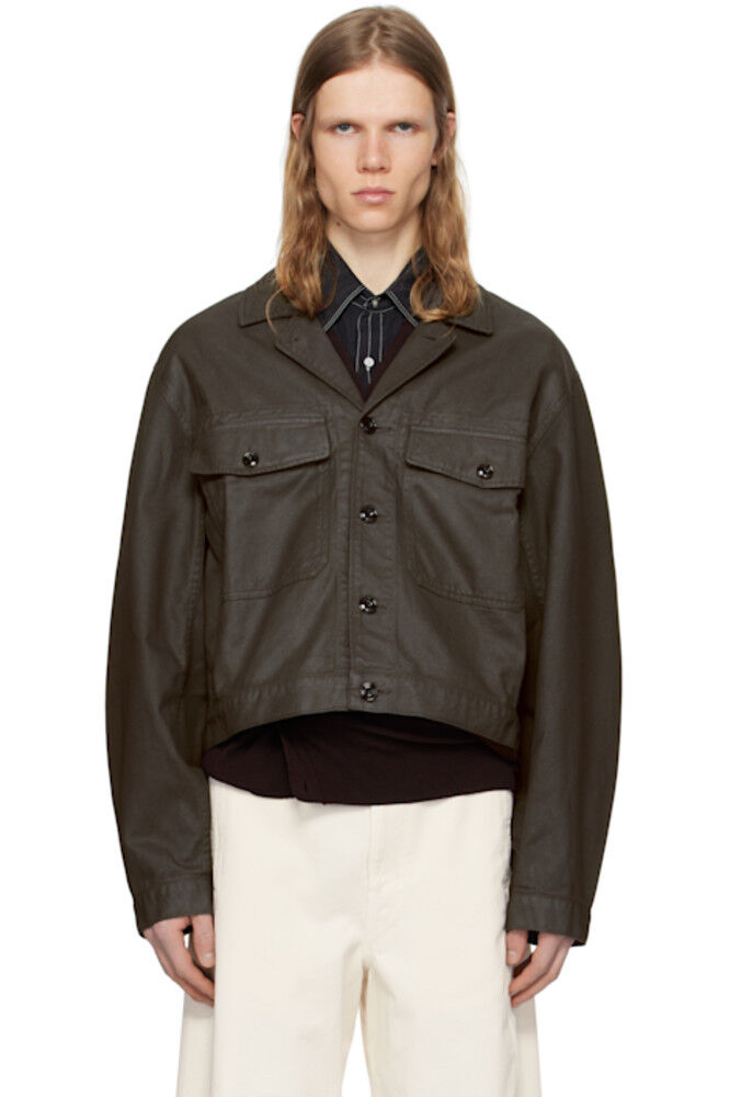 Коричневая джинсовая куртка Trucker LEMAIRE, Коричневый, Коричневая джинсовая куртка Trucker LEMAIRE
Коричневая джинсовая куртка Trucker LEMAIRE, Коричневый, Коричневая джинсовая куртка Trucker LEMAIRE