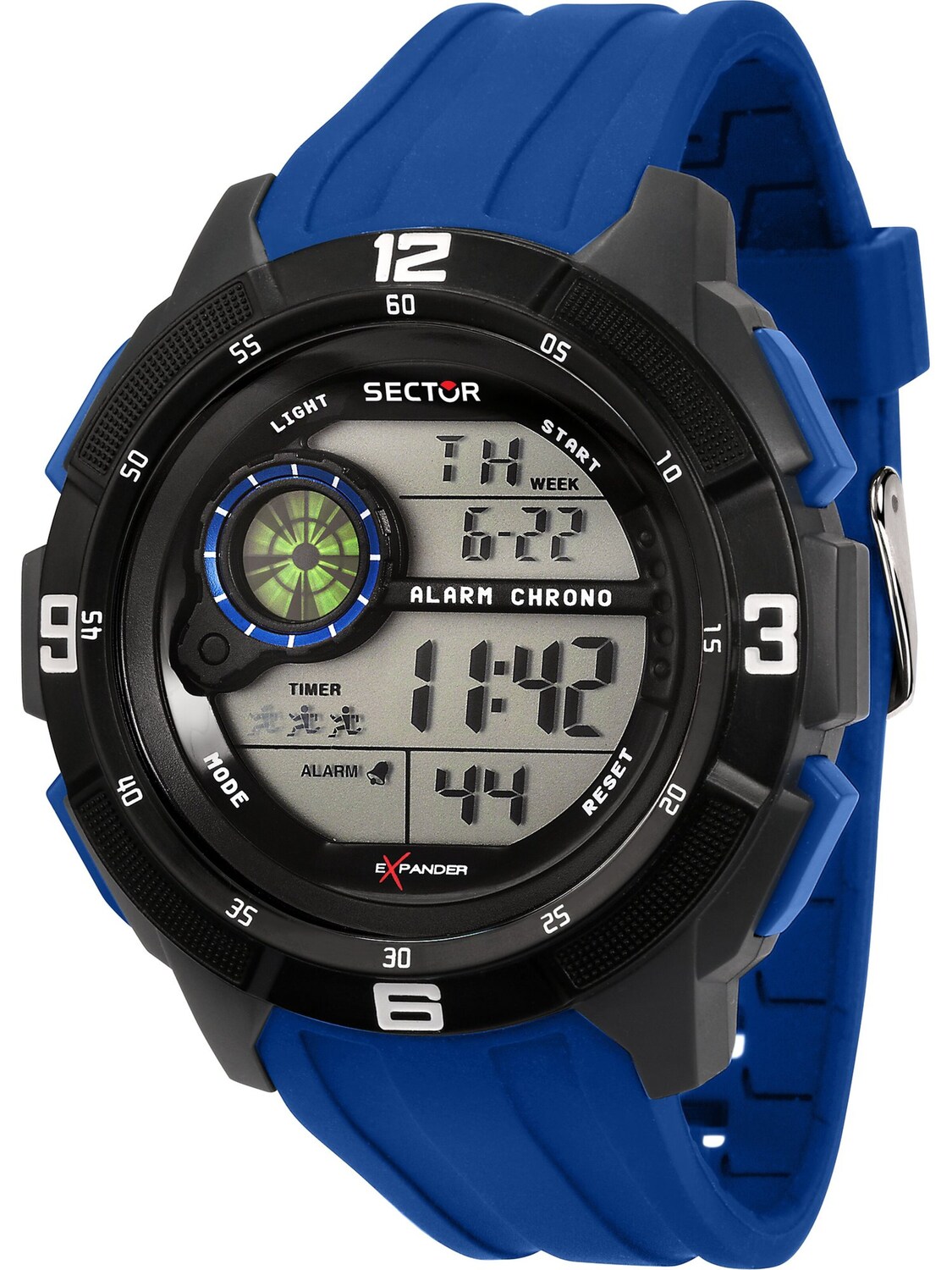 SECTOR Цифровые часы в синем цвете
SECTOR Цифровые часы в синем цвете