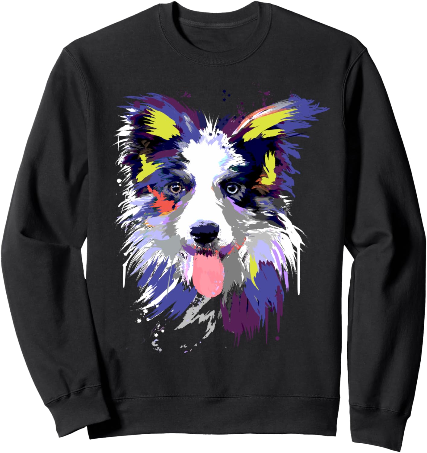 Художественная толстовка с изображением бордер-колли и забавным рисунком собаки породы бордер-колли Art Splash Designs Gift For Dog Lovers, черный
Художественная толстовка с изображением бордер-колли и забавным рисунком собаки породы бордер-колли Art Splash Designs Gift For Dog Lovers, черный