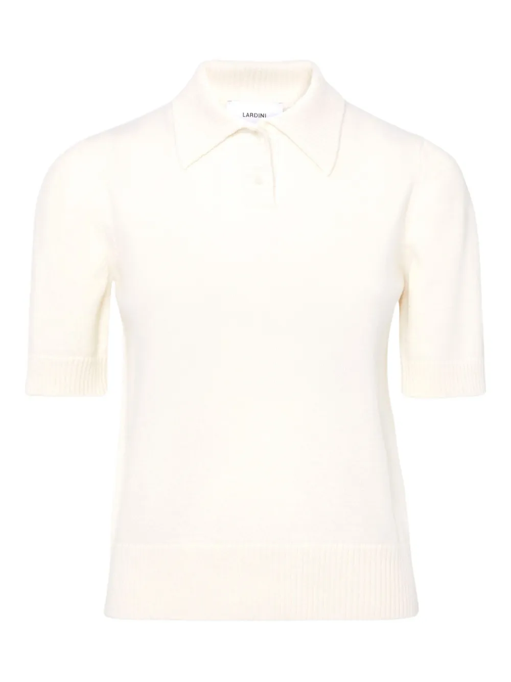 Свитер с воротником-поло Lardini, белый
Свитер с воротником-поло Lardini, белый