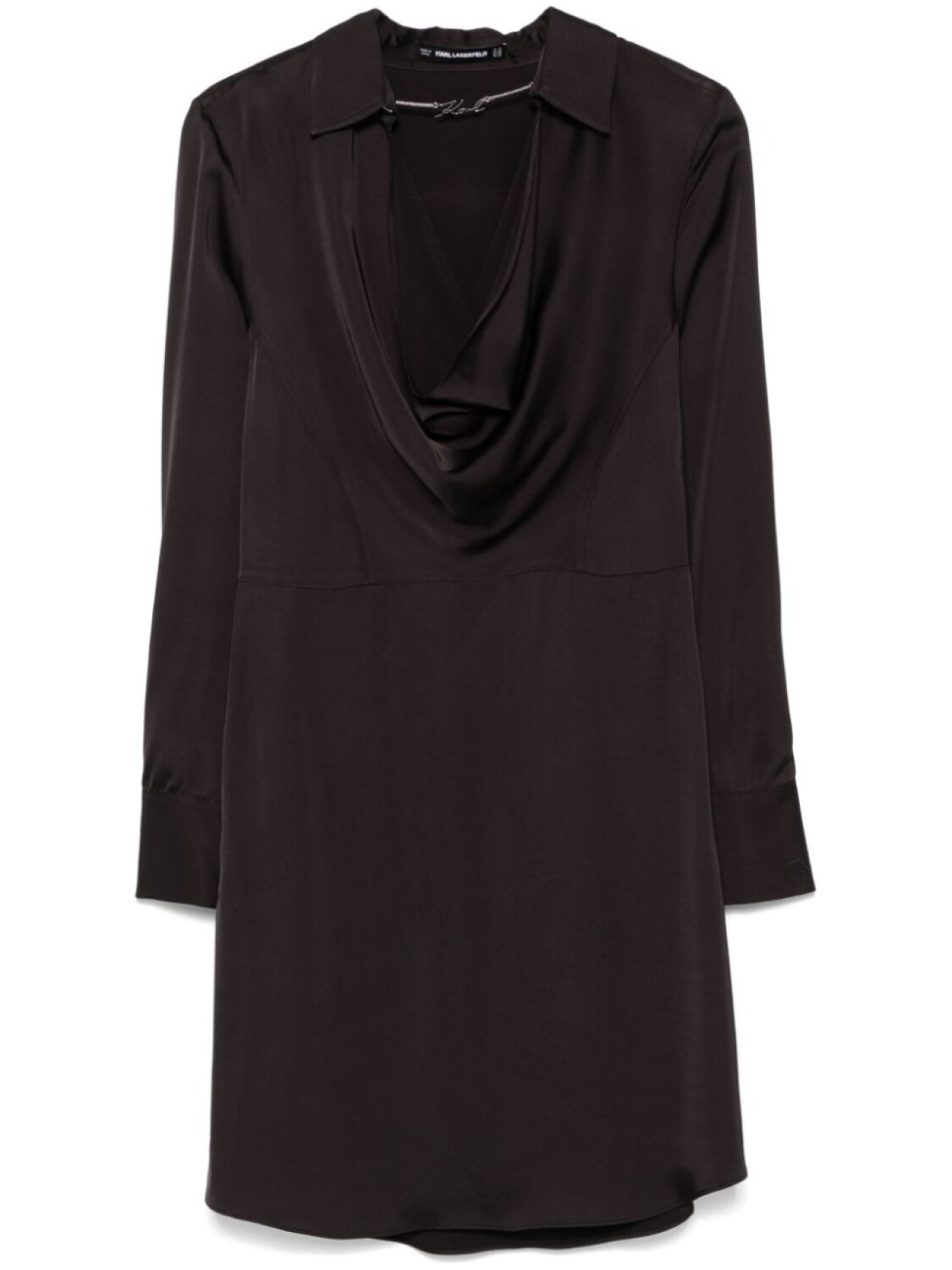 Платье мини с логотипом Karl Lagerfeld, черный
Платье мини с логотипом Karl Lagerfeld, черный