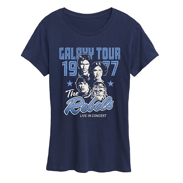 Футболка женская The Rebels Galaxy Tour 1977 Star Wars, Navy, Синий, Футболка женская The Rebels Galaxy Tour 1977 Star Wars, Navy
Футболка женская The Rebels Galaxy Tour 1977 Star Wars, Navy, Синий, Футболка женская The Rebels Galaxy Tour 1977 Star Wars, Navy