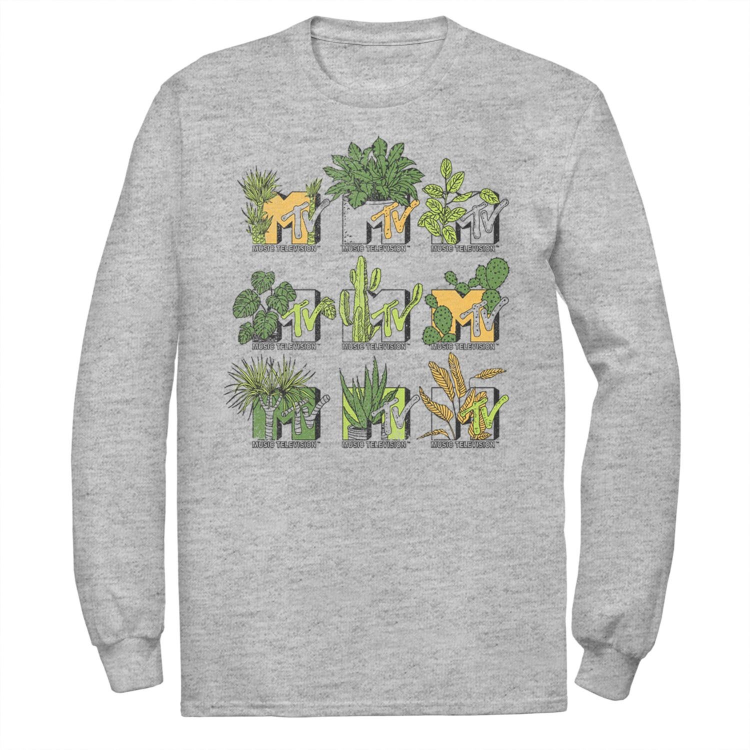 Мужская футболка с логотипом MTV Mtve Succulents Plants Licensed Character 
Мужская футболка с логотипом MTV Mtve Succulents Plants Licensed Character