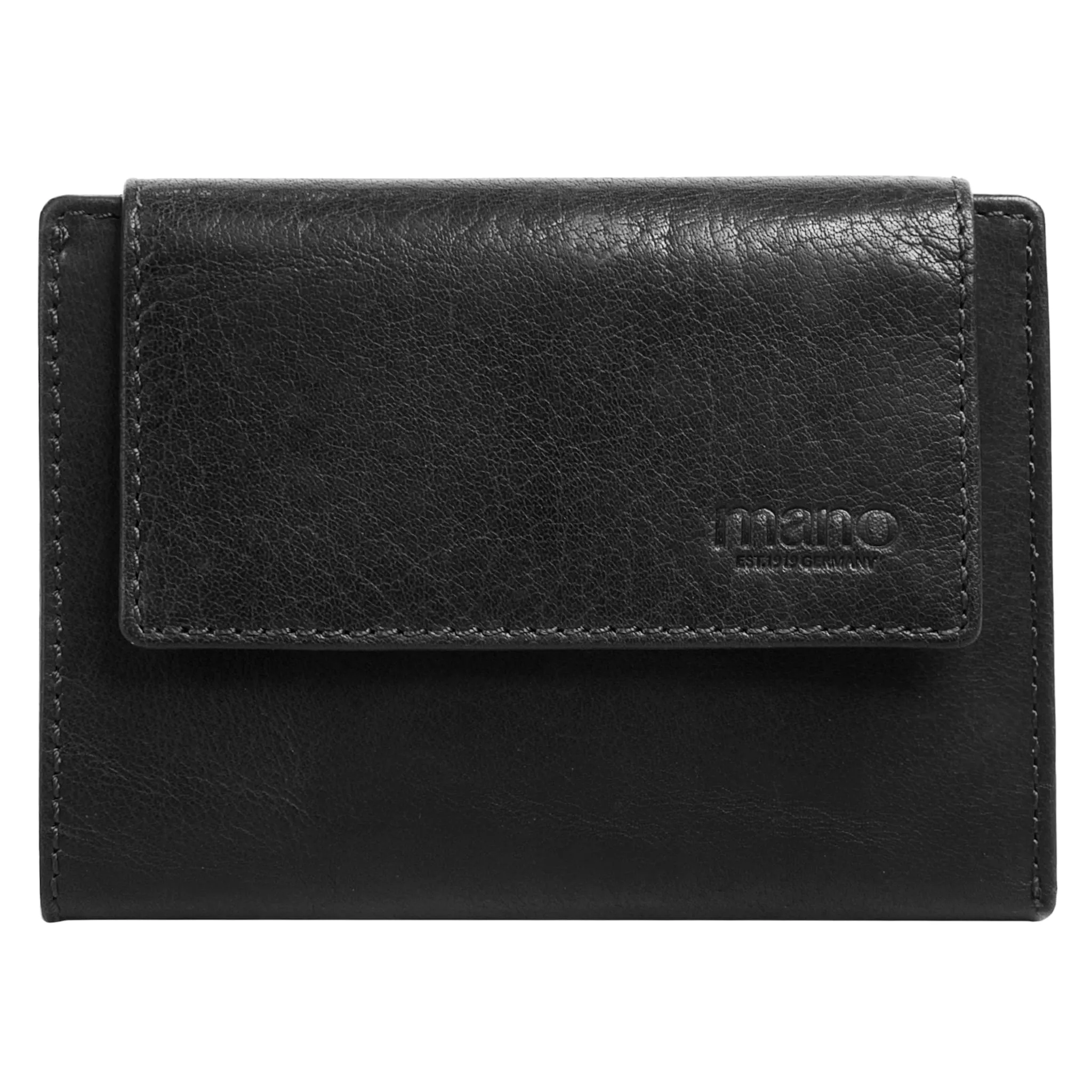Кошелек MANO "DON SIMON", натуральная кожа, черный 
Кошелек MANO "DON SIMON", натуральная кожа, черный