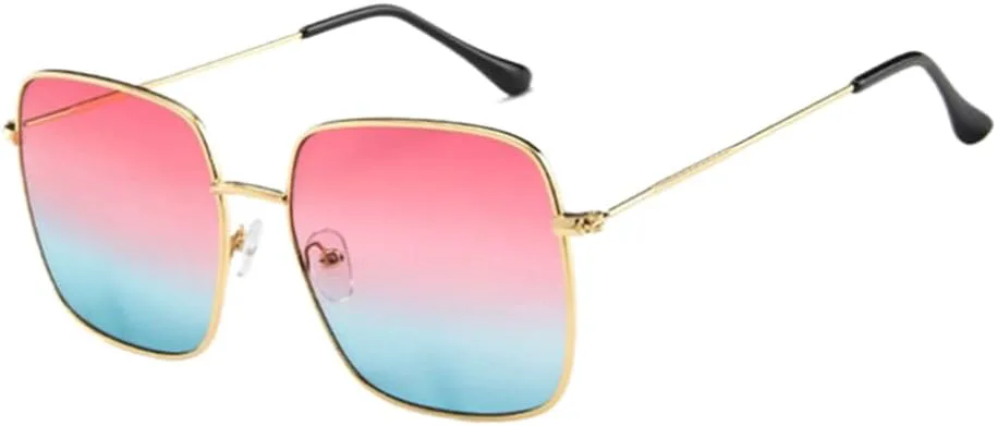 Солнцезащитные очки с градиентной заклепкой UV400 для женщин и мужчин, металлические, для путешествий на открытом воздухе и вождения UYPTK, Gold Red Blue
Солнцезащитные очки с градиентной заклепкой UV400 для женщин и мужчин, металлические, для путешествий на открытом воздухе и вождения UYPTK, Gold Red Blue