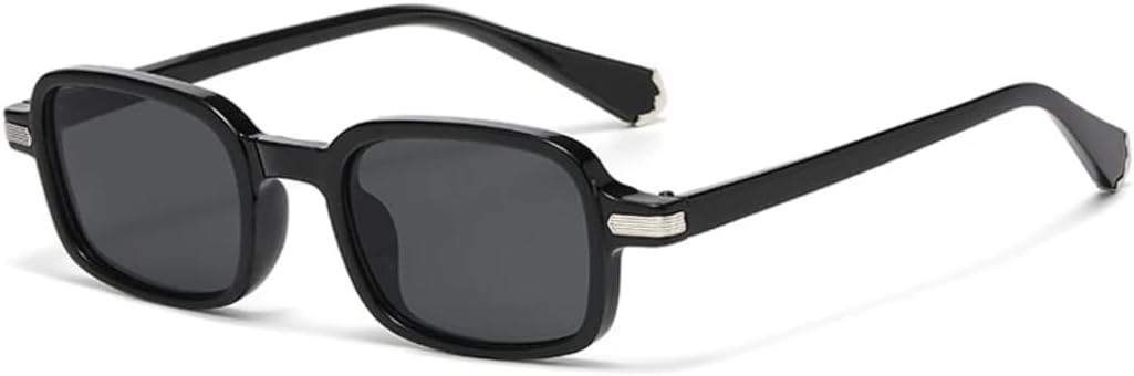 Женские солнцезащитные очки в стиле ретро, прямоугольные, модные, с прозрачными градиентными линзами, защита от УФ-излучения UV400; мужские модные очки с заклепками HHZZYVY, Black Grey
Женские солнцезащитные очки в стиле ретро, прямоугольные, модные, с прозрачными градиентными линзами, защита от УФ-излучения UV400; мужские модные очки с заклепками HHZZYVY, Black Grey