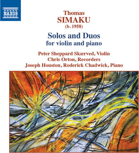 CD диск Simaku / Houston / Orton: Solos & Duos Violin & Piano
CD диск Simaku / Houston / Orton: Solos & Duos Violin & Piano