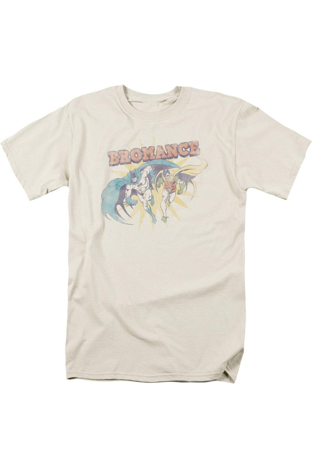 Футболка с коротким рукавом для взрослых DC Comics Bromance Gildan, кремовый
Футболка с коротким рукавом для взрослых DC Comics Bromance Gildan, кремовый