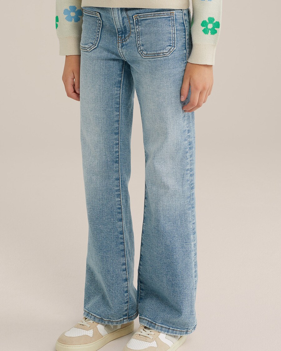 Расклешенные джинсы WE Fashion, синий
Расклешенные джинсы WE Fashion, синий