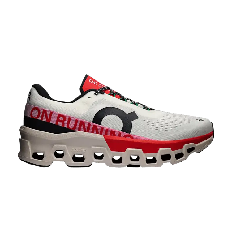 Кроссовки Cloudmonster 2 'Ivory Silver Red', кремовый
Кроссовки Cloudmonster 2 'Ivory Silver Red', кремовый