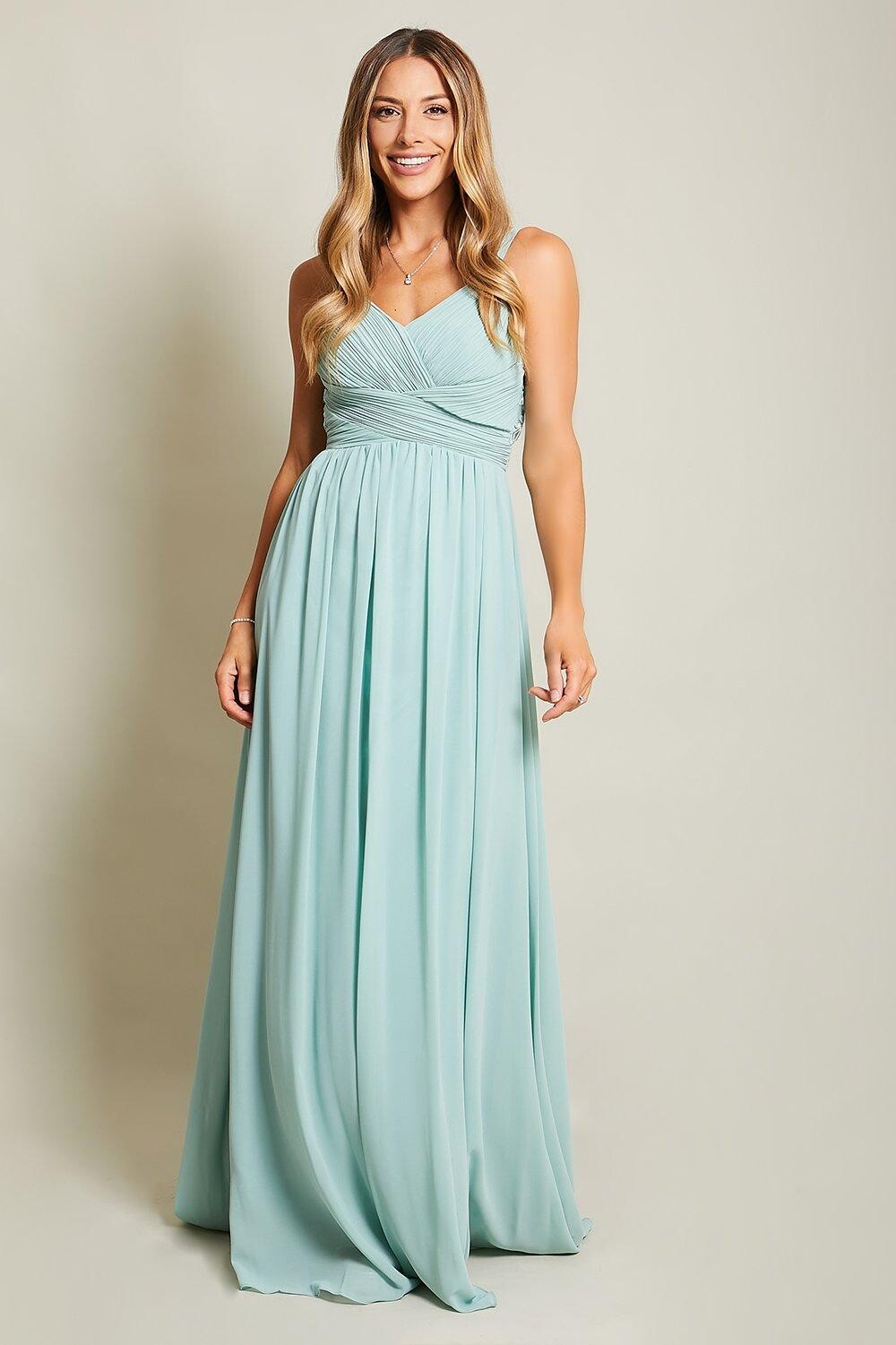 Шифоновое платье макси с бретелями на спине, связанное крючком KRISP, зеленый
Шифоновое платье макси с бретелями на спине, связанное крючком KRISP, зеленый