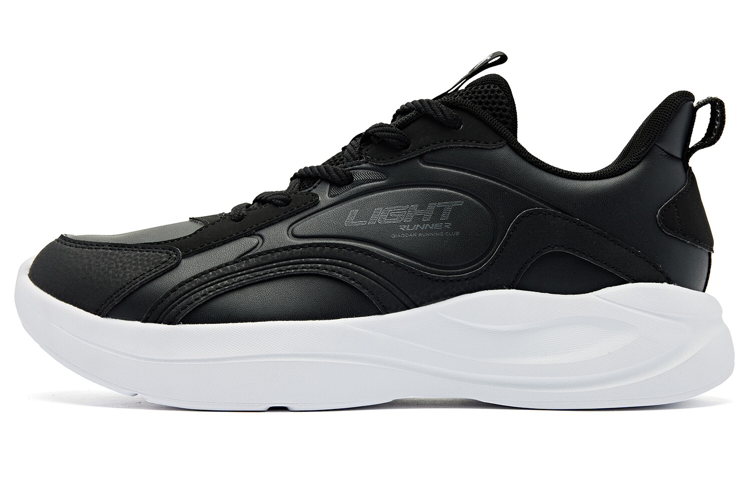 Кроссовки мужские низкие черный Qiaodan 
Кроссовки мужские низкие черный Qiaodan