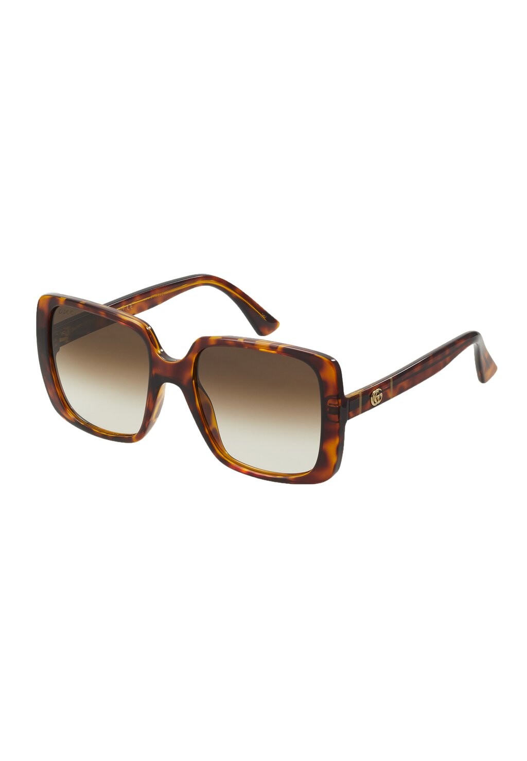 Солнцезащитные очки Gg Oversized Square Acetate Sunglasses Gucci, гавана/коричневый 
Солнцезащитные очки Gg Oversized Square Acetate Sunglasses Gucci, гавана/коричневый