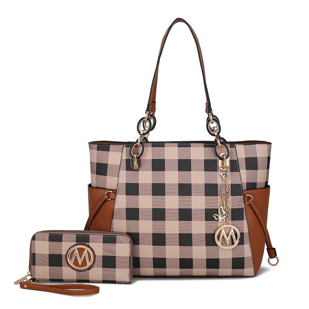 Женская большая сумка-тоут с бумажником в клетку MKF Collection Yale от Mia K — 2 предмета, цвет Cognac Brown, Коричневый, Женская большая сумка-тоут с бумажником в клетку MKF Collection Yale от Mia K — 2 предмета, цвет Cognac Brown
Женская большая сумка-тоут с бумажником в клетку MKF Collection Yale от Mia K — 2 предмета, цвет Cognac Brown, Коричневый, Женская большая сумка-тоут с бумажником в клетку MKF Collection Yale от Mia K — 2 предмета, цвет Cognac Brown