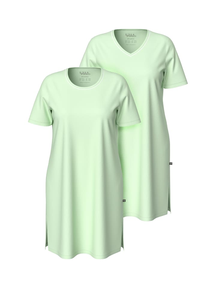 Ulla Popken Ночная рубашка светло-мятного цвета
Ulla Popken Ночная рубашка светло-мятного цвета