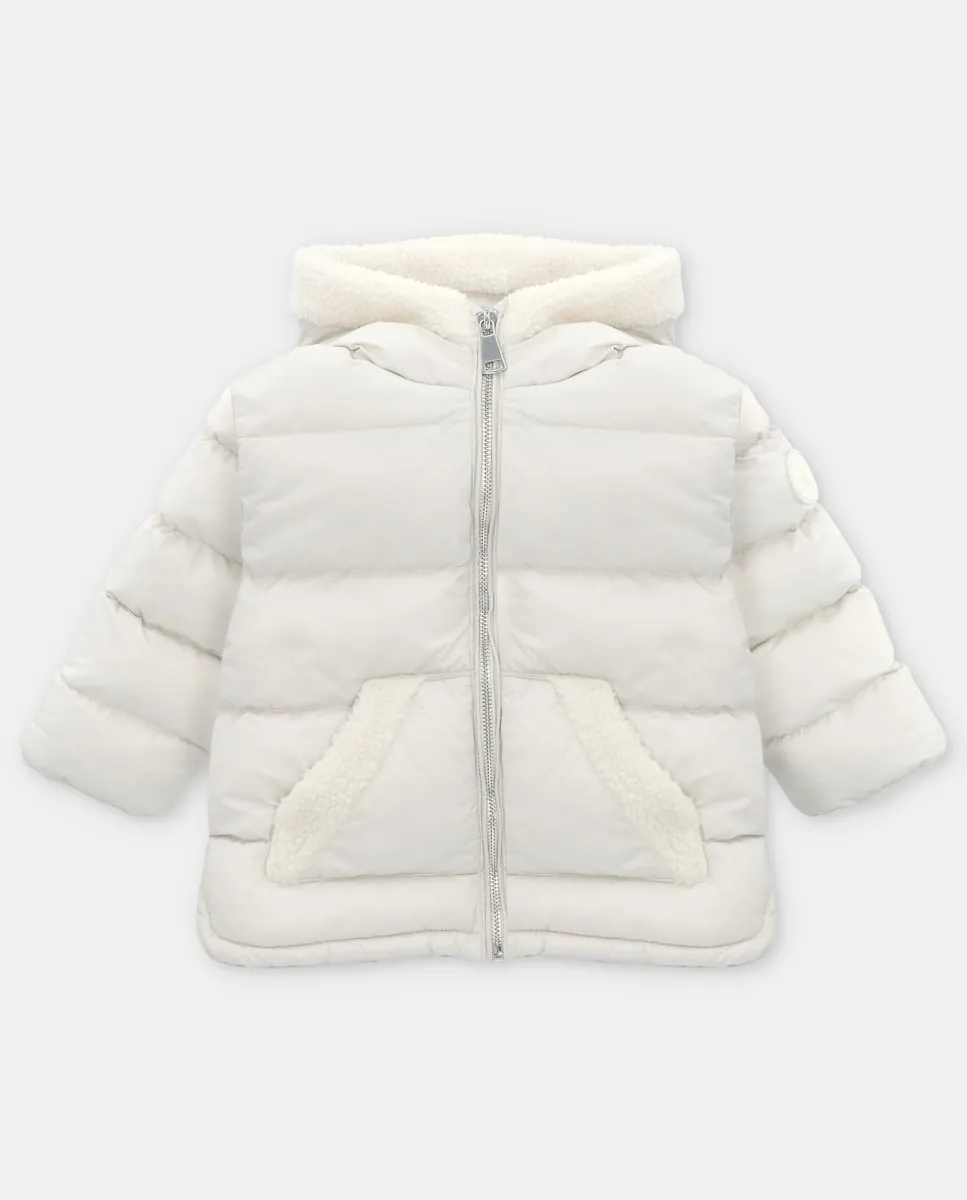 Детский пуховик с капюшоном на камне Martín Aranda, светло-серый
Детский пуховик с капюшоном на камне Martín Aranda, светло-серый