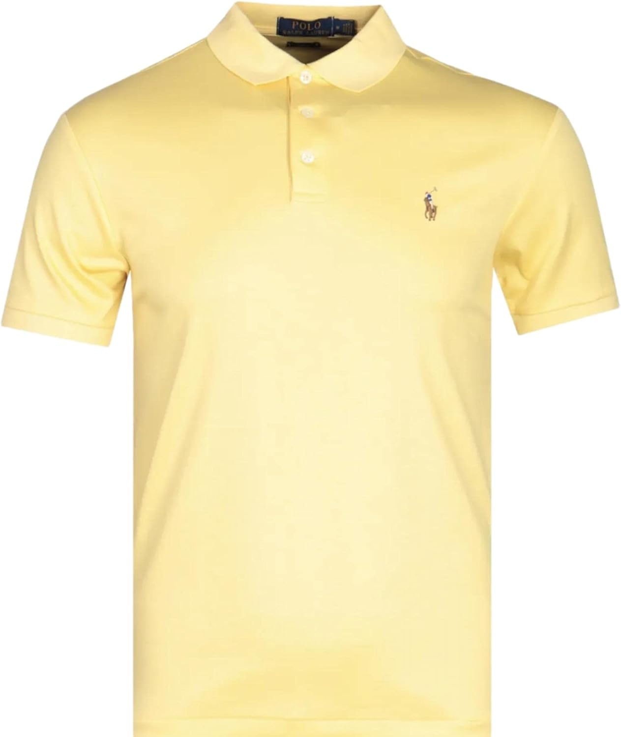 POLO RALPH LAUREN Мужская новая классическая поло, (Spring/Summer 2023) Yellow Heather With The Signature Multi-Colored Pony
POLO RALPH LAUREN Мужская новая классическая поло, (Spring/Summer 2023) Yellow Heather With The Signature Multi-Colored Pony