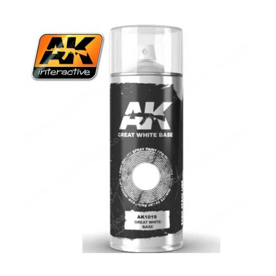Базовый спрей Great White (150 мл), Paint - Sprays and Basecoats (AK-Interactive)
Базовый спрей Great White (150 мл), Paint - Sprays and Basecoats (AK-Interactive)