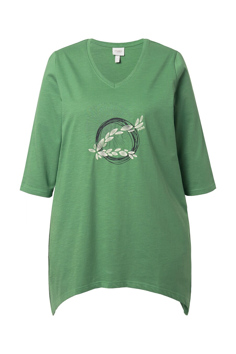 Рубашка Ulla Popken, зеленый
Рубашка Ulla Popken, зеленый