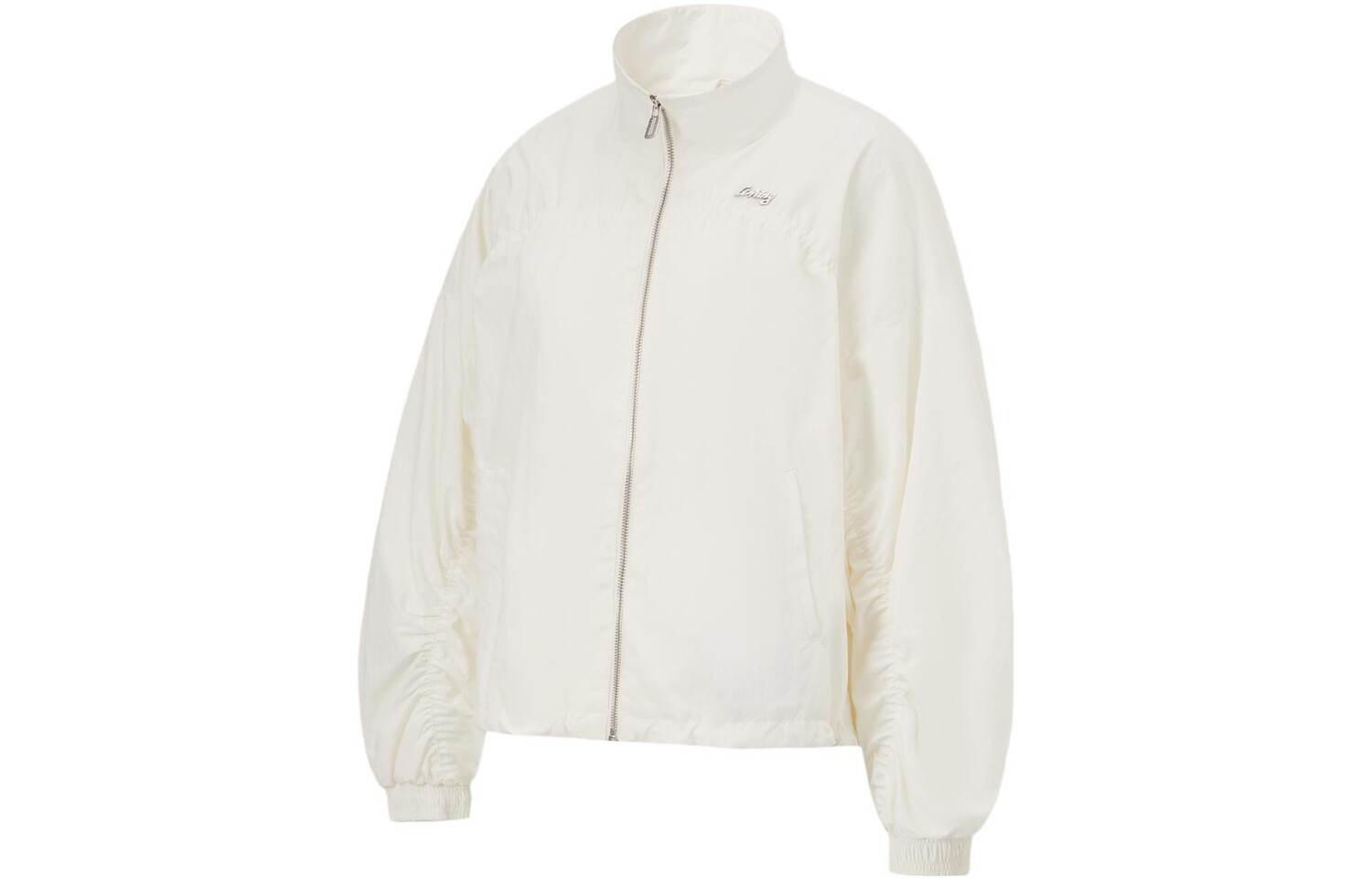 Куртка серии Fitness женская молочно-белая Lining 
Куртка серии Fitness женская молочно-белая Lining