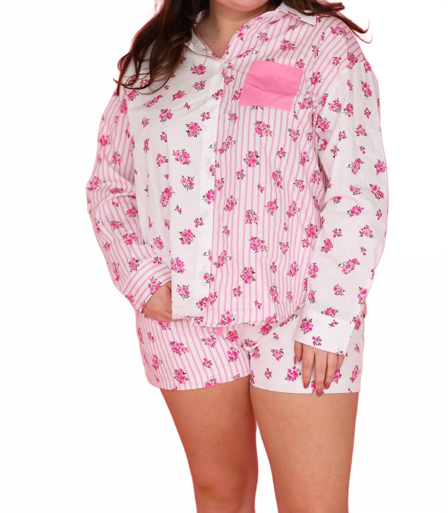 Весенняя полосатая и цветочная поплиновая блузка в мульти Peach Love
Весенняя полосатая и цветочная поплиновая блузка в мульти Peach Love