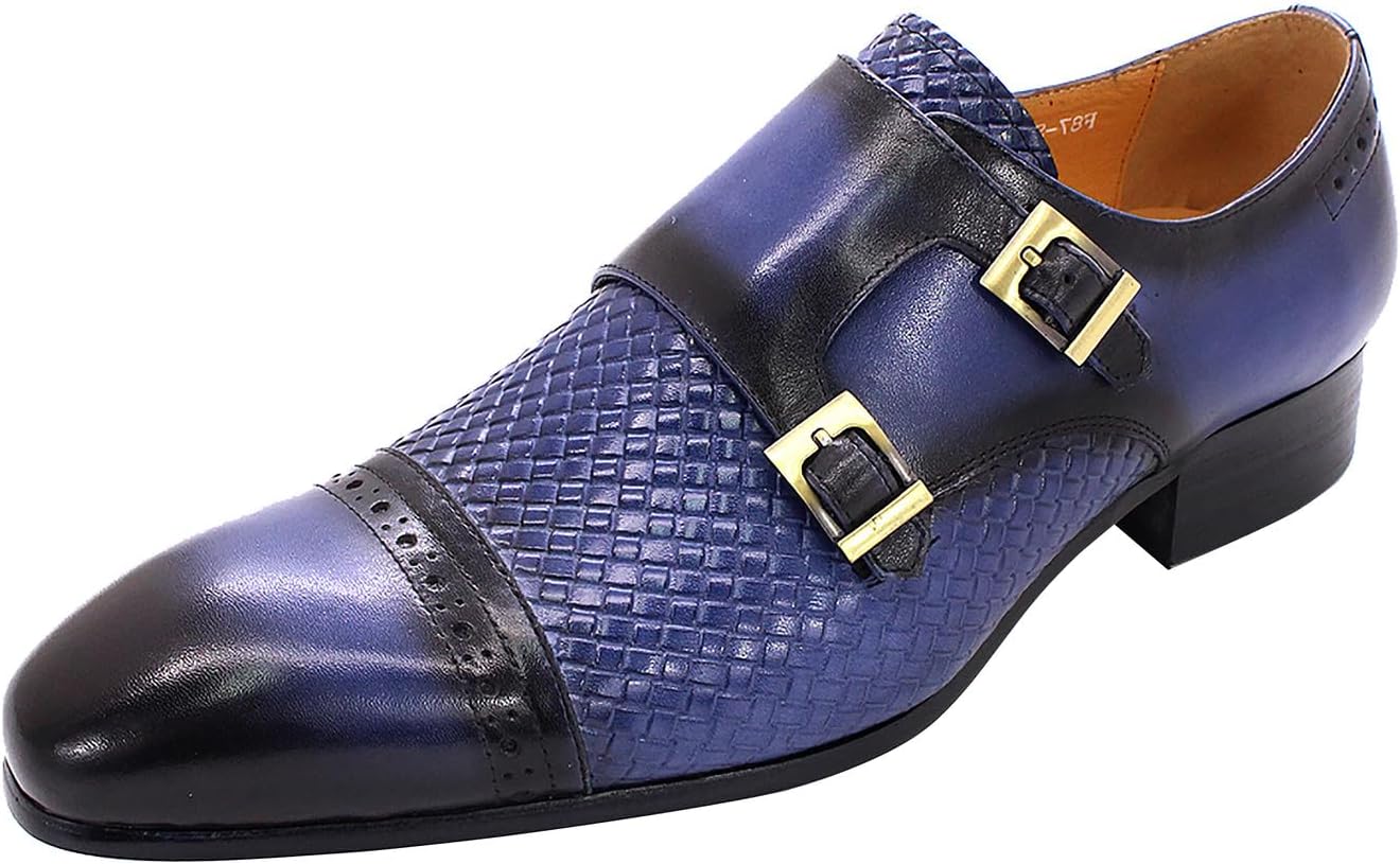 Мужские лоферы Santimon, повседневные слипоны с пряжкой, сделанные из натуральной кожи, ручная работа, свадебные, формальные, модные, для ходьбы, синий
Мужские лоферы Santimon, повседневные слипоны с пряжкой, сделанные из натуральной кожи, ручная работа, свадебные, формальные, модные, для ходьбы, синий