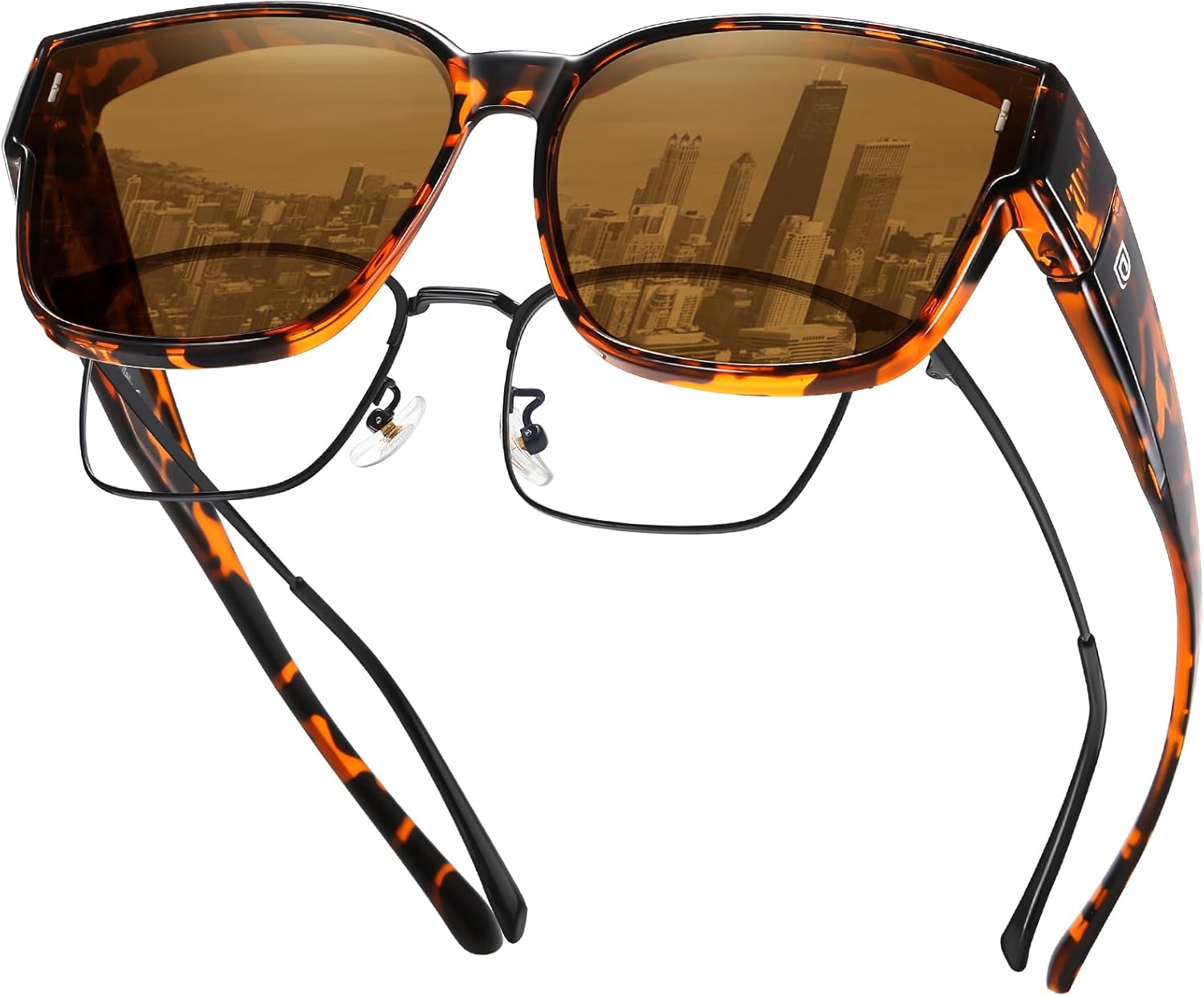 Солнцезащитные очки DUCO Fit Over для мужчин и женщин, надеваемые поверх обычных очков, ретро-очки с обтекаемой формой, поляризованные, защита UV400, модель DC8981, B Tortoise Frame Brown Lens
Солнцезащитные очки DUCO Fit Over для мужчин и женщин, надеваемые поверх обычных очков, ретро-очки с обтекаемой формой, поляризованные, защита UV400, модель DC8981, B Tortoise Frame Brown Lens