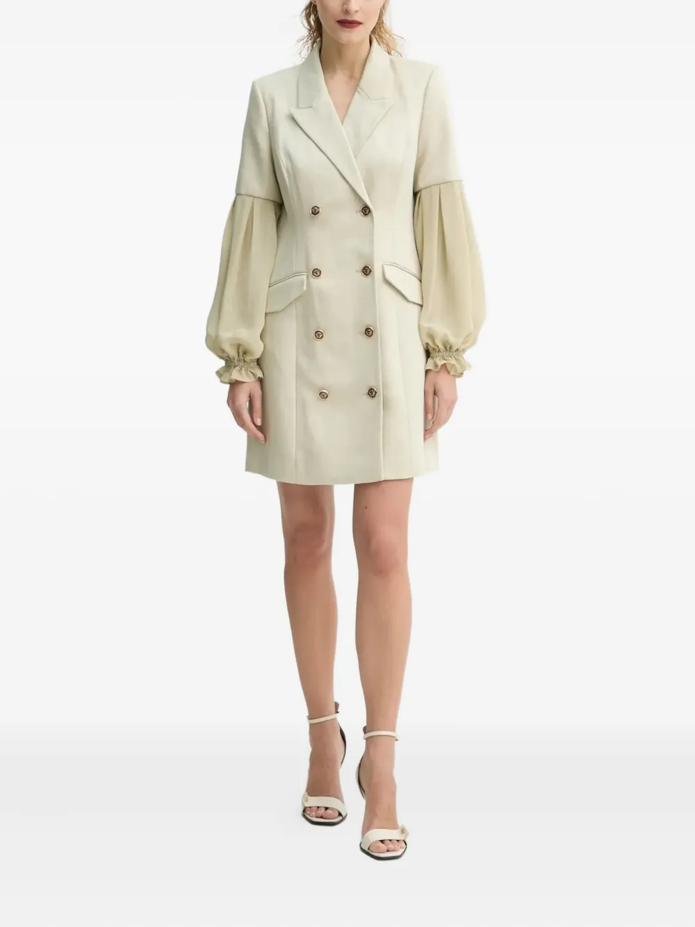 Двубортное мини-платье Trudy с рукавами-фонариками Bruuns Bazaar, нейтральный
Двубортное мини-платье Trudy с рукавами-фонариками Bruuns Bazaar, нейтральный