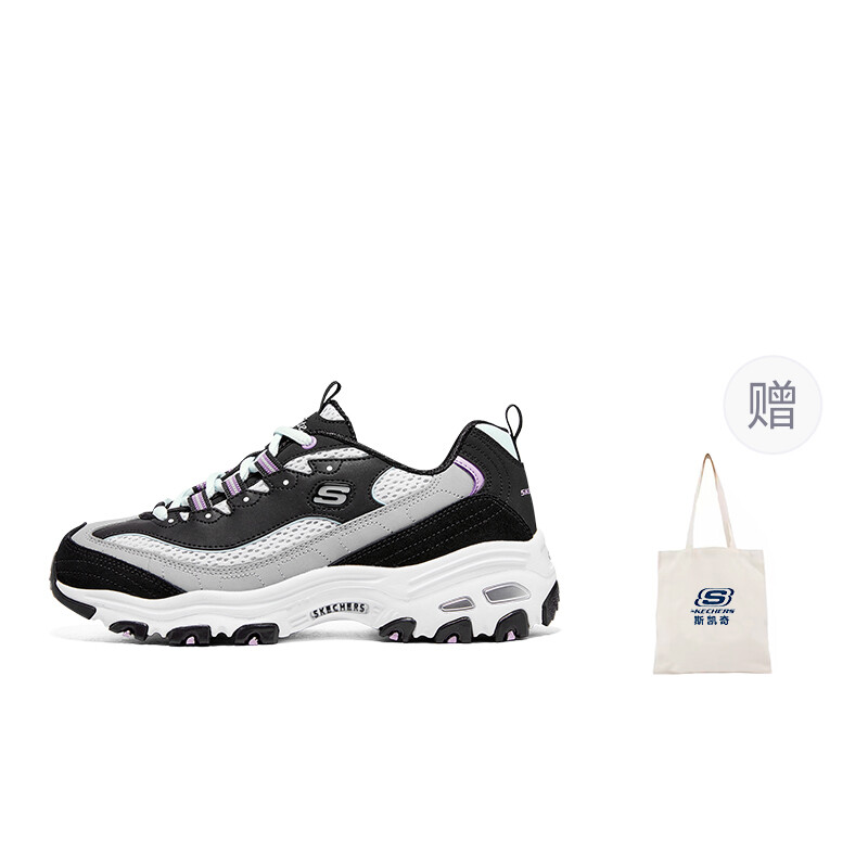 Кроссовки Skechers D"Lites 1.0 Chunky Sneakers Women's Low-top Black/purple, фиолетовый
Кроссовки Skechers D"Lites 1.0 Chunky Sneakers Women's Low-top Black/purple, фиолетовый
