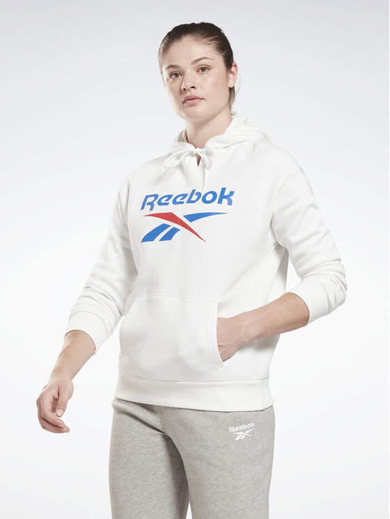 Свитшот loose fit Identity Big Logo H54749 Reebok, белый
Свитшот loose fit Identity Big Logo H54749 Reebok, белый