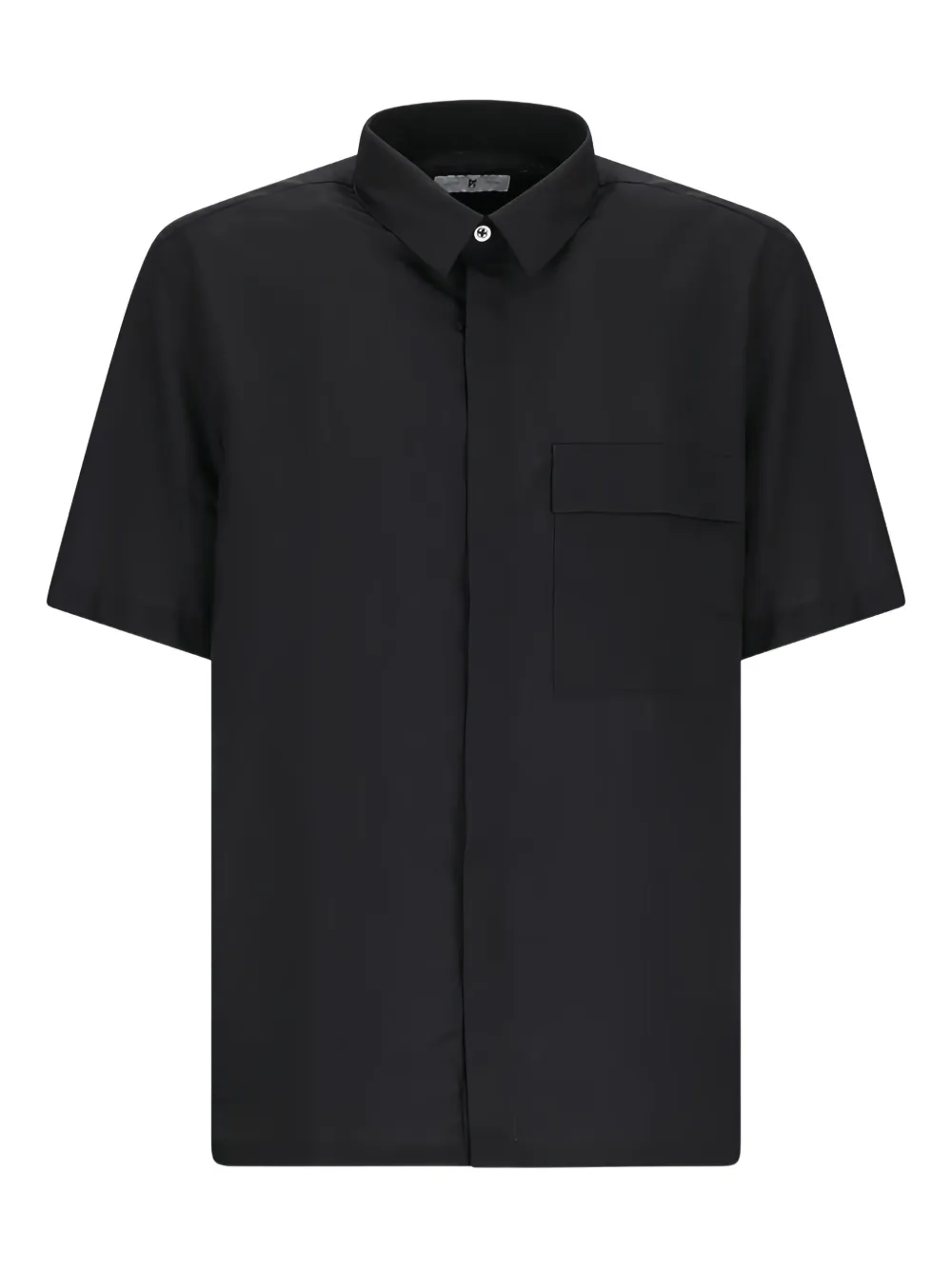 Рубашка с короткими рукавами и нагрудным карманом PT Torino, черный
Рубашка с короткими рукавами и нагрудным карманом PT Torino, черный