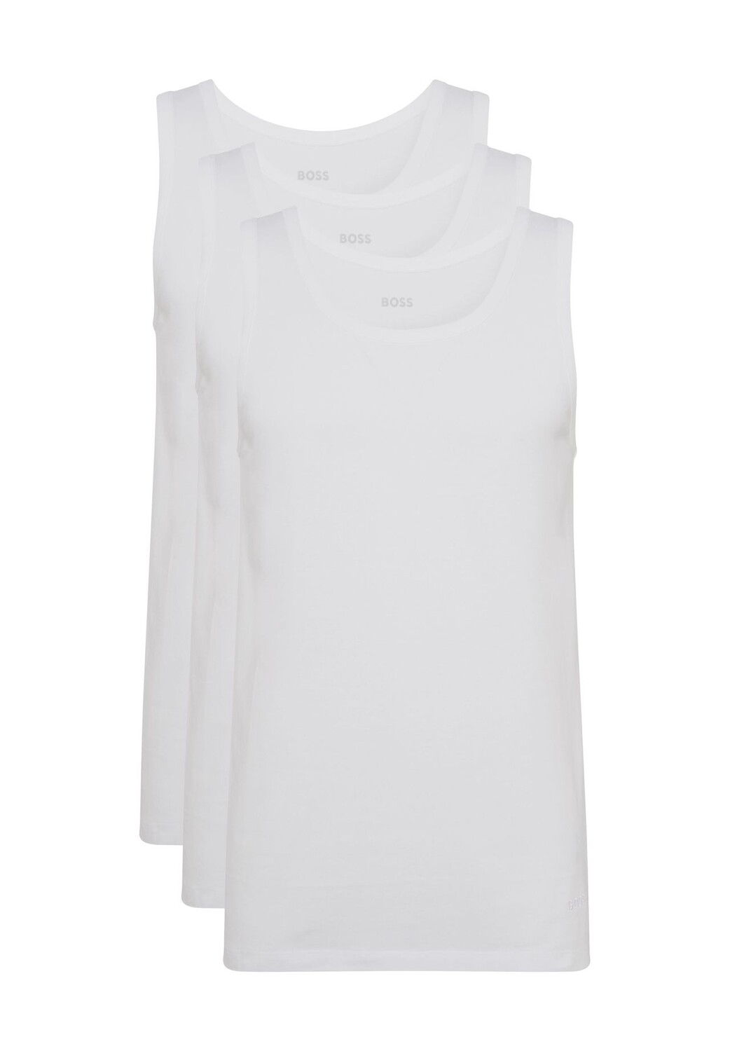 Мужская футболка стандартного кроя из трех пар BOSS, белый
Мужская футболка стандартного кроя из трех пар BOSS, белый