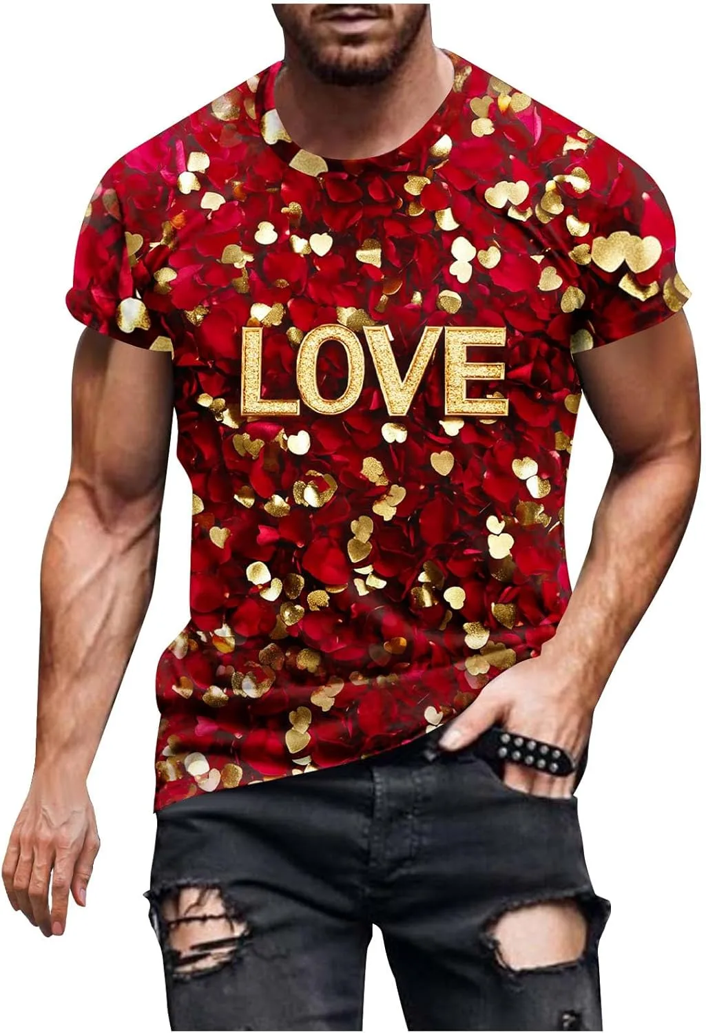 Футболка для мужчин с принтом ко Дню святого Валентина Zeiyignr
Футболка для мужчин с принтом ко Дню святого Валентина Zeiyignr