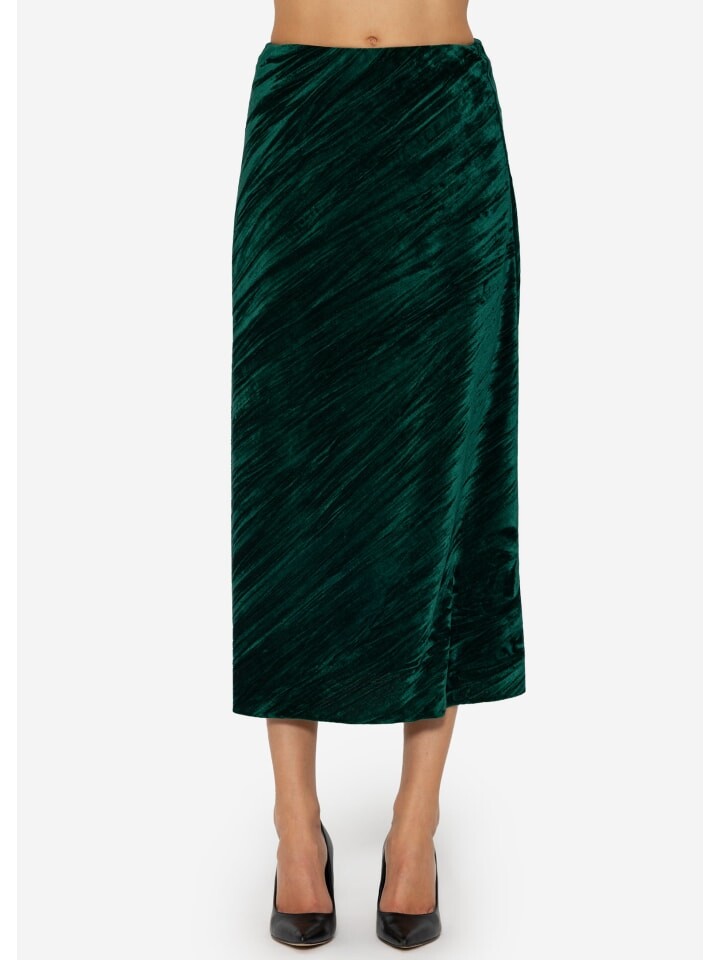 Юбка до колена SASSYCLASSY Midi-Rock aus Samt, зеленый
Юбка до колена SASSYCLASSY Midi-Rock aus Samt, зеленый