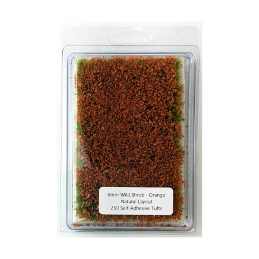Дикий кустарниковый апельсин — естественный макет, Standard Self-Adhesive Tufts (6mm)
Дикий кустарниковый апельсин — естественный макет, Standard Self-Adhesive Tufts (6mm)