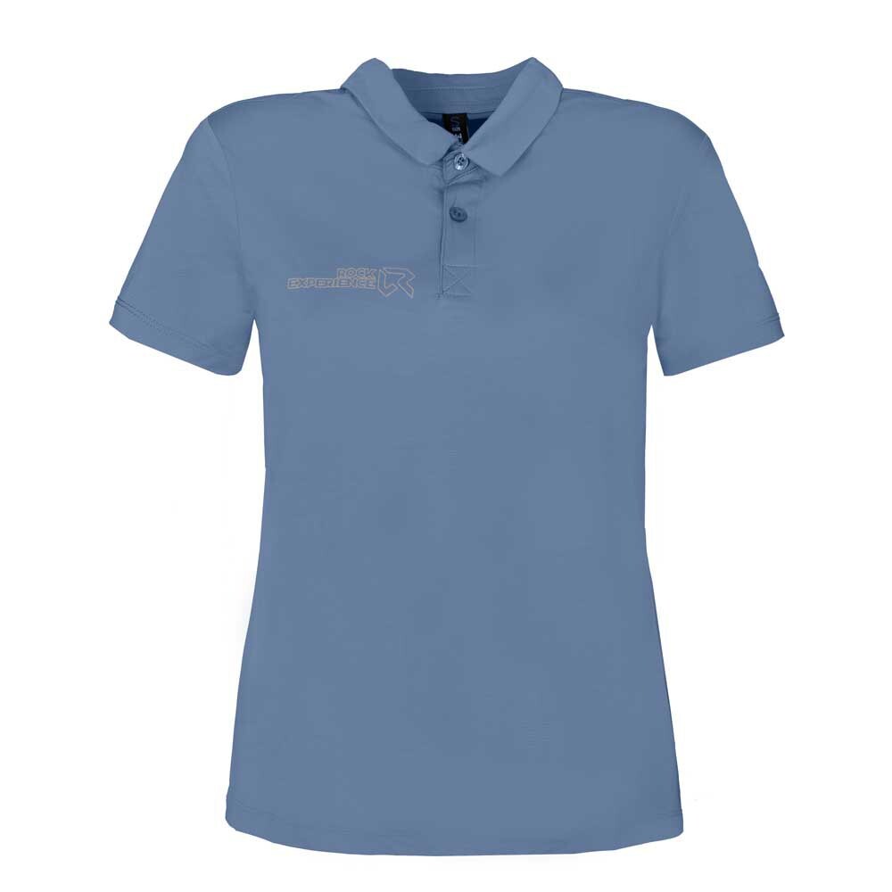 Поло Rock Experience Hayes, синий 
Поло Rock Experience Hayes, синий