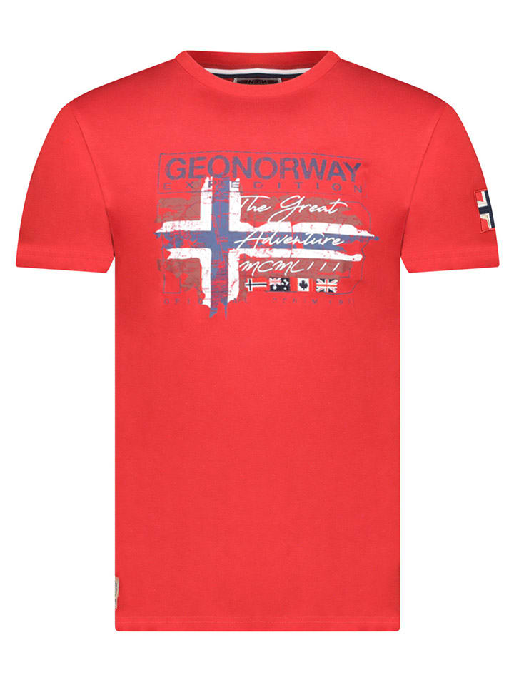 Футболка Geographical Norway, красный 
Футболка Geographical Norway, красный