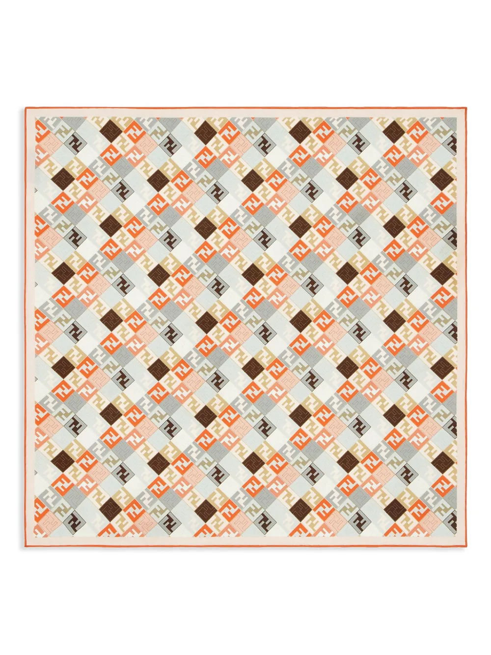 Шелковый платок FENDI, нейтральный
Шелковый платок FENDI, нейтральный