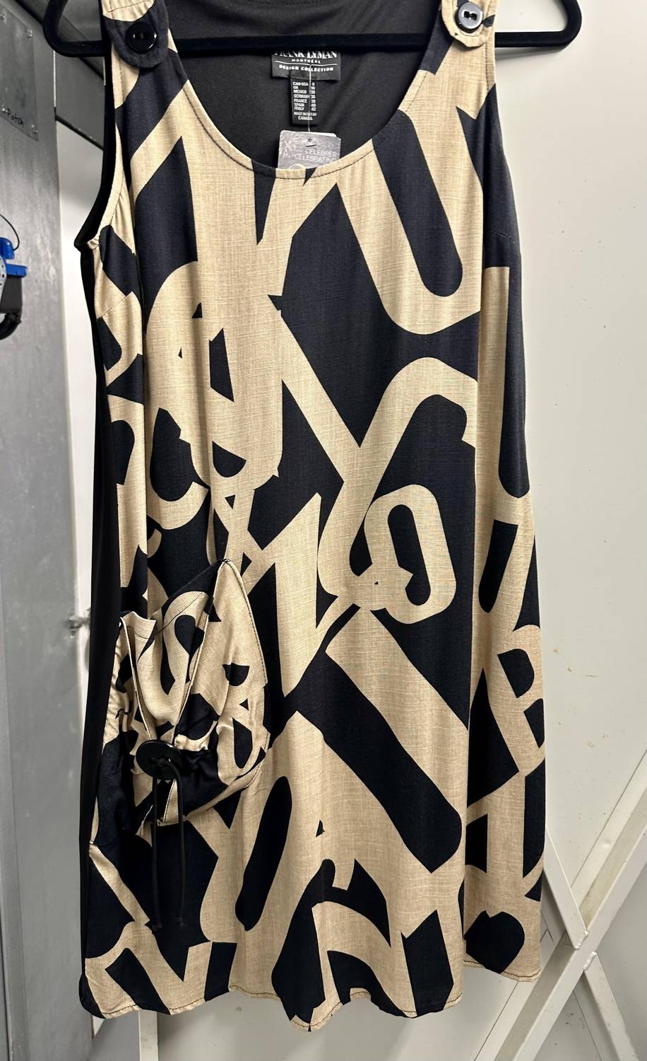 Платье из льна Tank черного цвета Frank Lyman
Платье из льна Tank черного цвета Frank Lyman