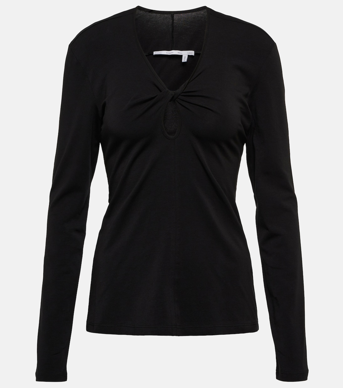 Топ из смесовой хлопковой ткани Proenza Schouler, черный
Топ из смесовой хлопковой ткани Proenza Schouler, черный