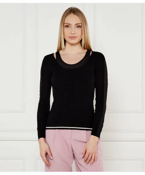 Свитер Slim fit Liu Jo Sport, черный
Свитер Slim fit Liu Jo Sport, черный