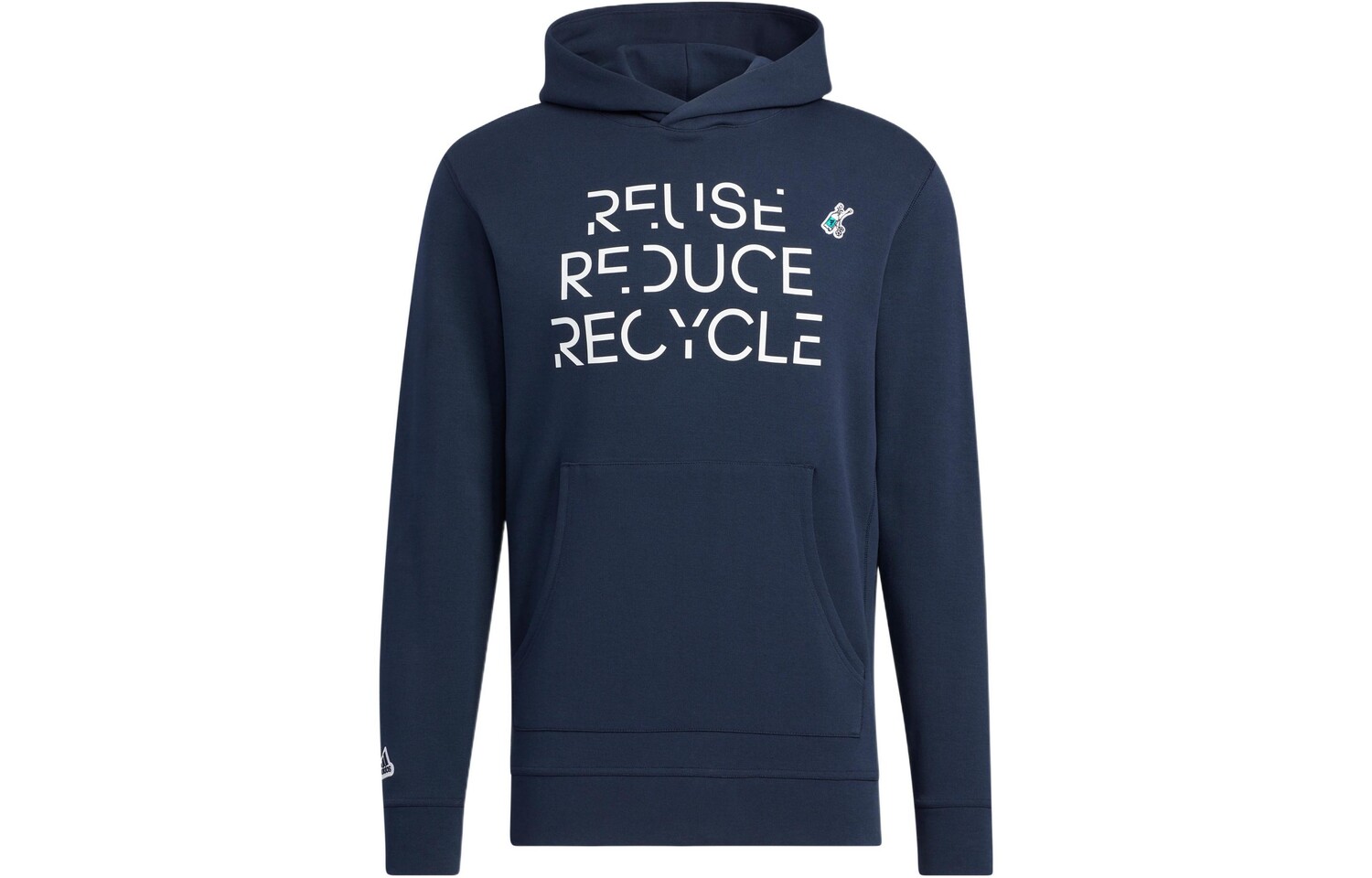 Толстовка мужская темно-синяя Adidas, темно-синий 
Толстовка мужская темно-синяя Adidas, темно-синий