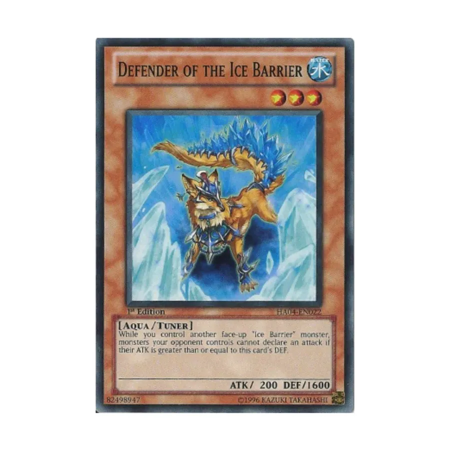 CCG Защитник ледяного барьера (супер редкий), Yu-Gi-Oh - Hidden Arsenal 4 - Singles
CCG Защитник ледяного барьера (супер редкий), Yu-Gi-Oh - Hidden Arsenal 4 - Singles