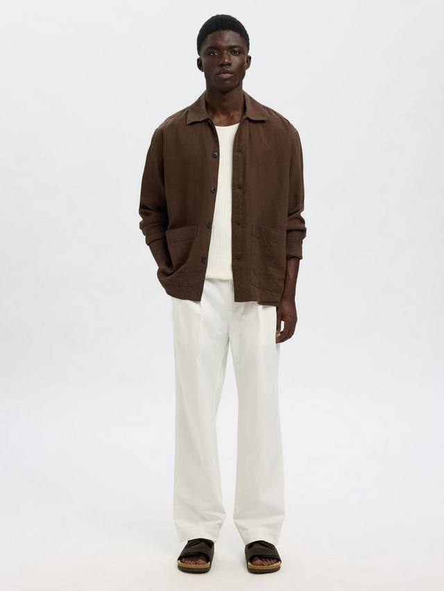 Брюки Adam с защипами Selected, Cloud Dancer
Брюки Adam с защипами Selected, Cloud Dancer