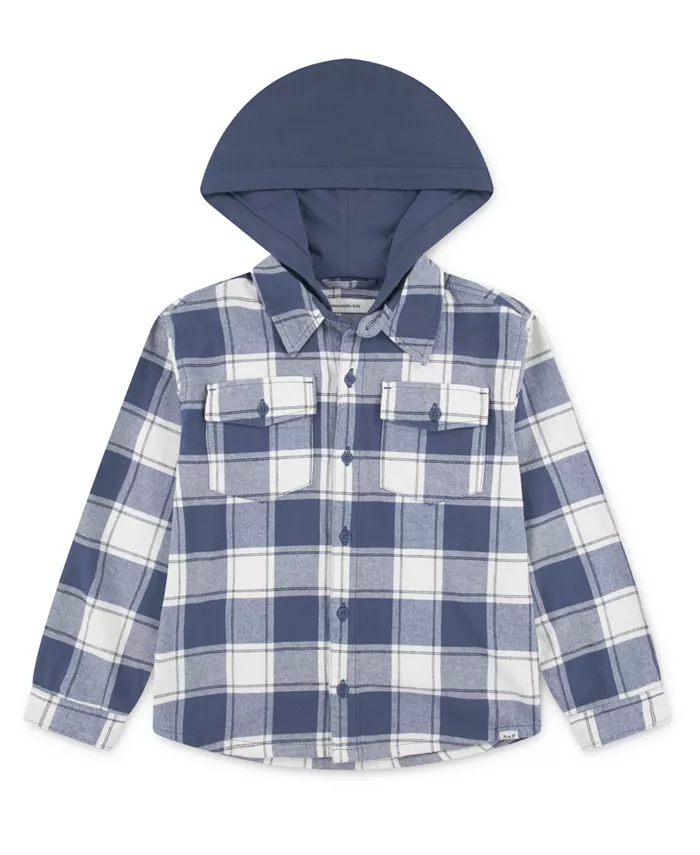 Мальчиковая флисовая толстовка с капюшоном Abercrombie Kids, синий
Мальчиковая флисовая толстовка с капюшоном Abercrombie Kids, синий