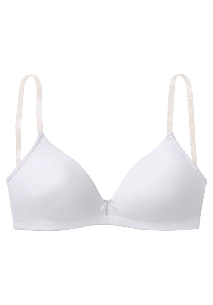 Треугольный бюстгальтер LASCANA, белый
Треугольный бюстгальтер LASCANA, белый