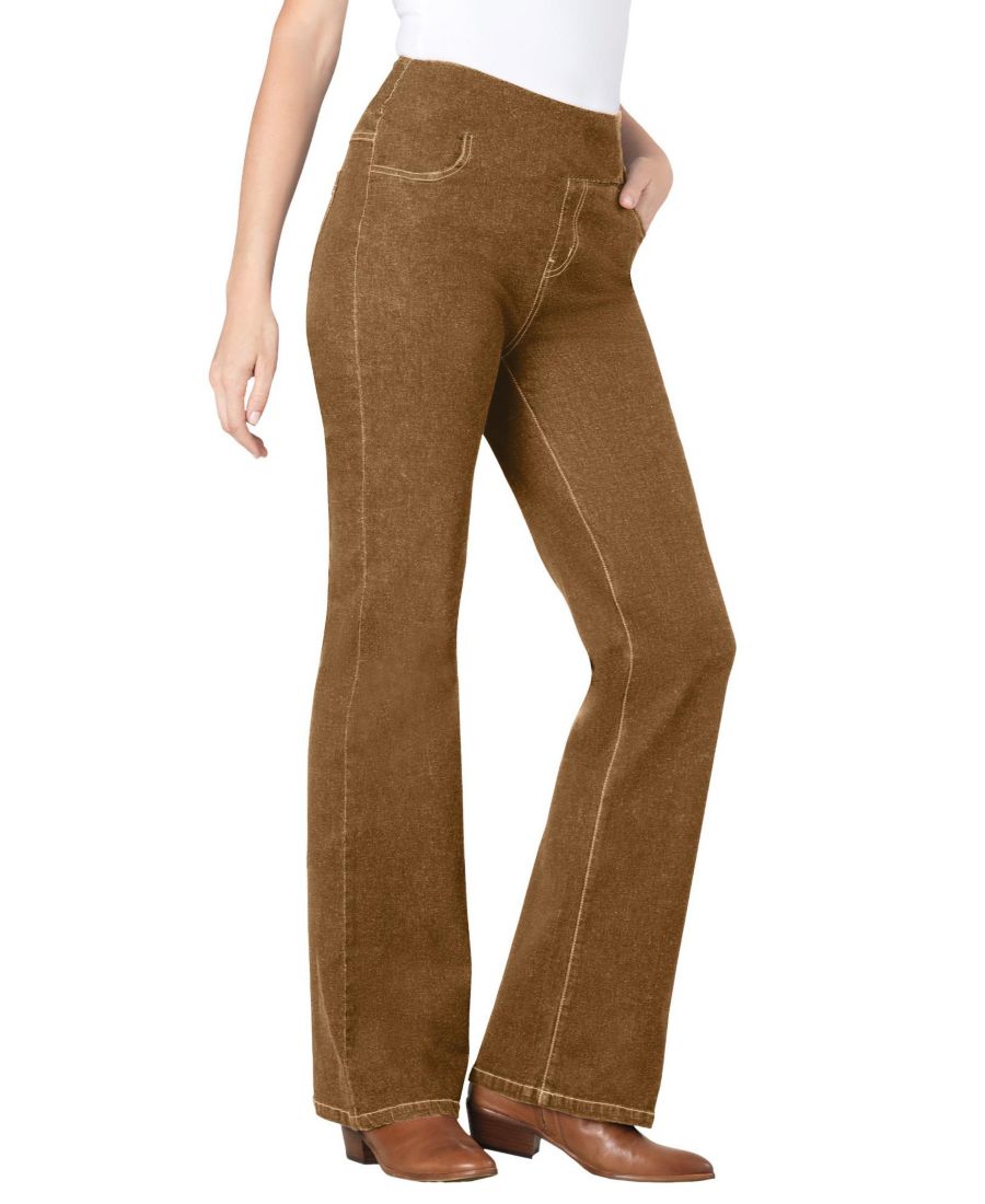 Женские джинсы Within Flex-Fit Pull-On Bootcut Gap-Free Stretch Denim Woman Within, Toffee
Женские джинсы Within Flex-Fit Pull-On Bootcut Gap-Free Stretch Denim Woman Within, Toffee